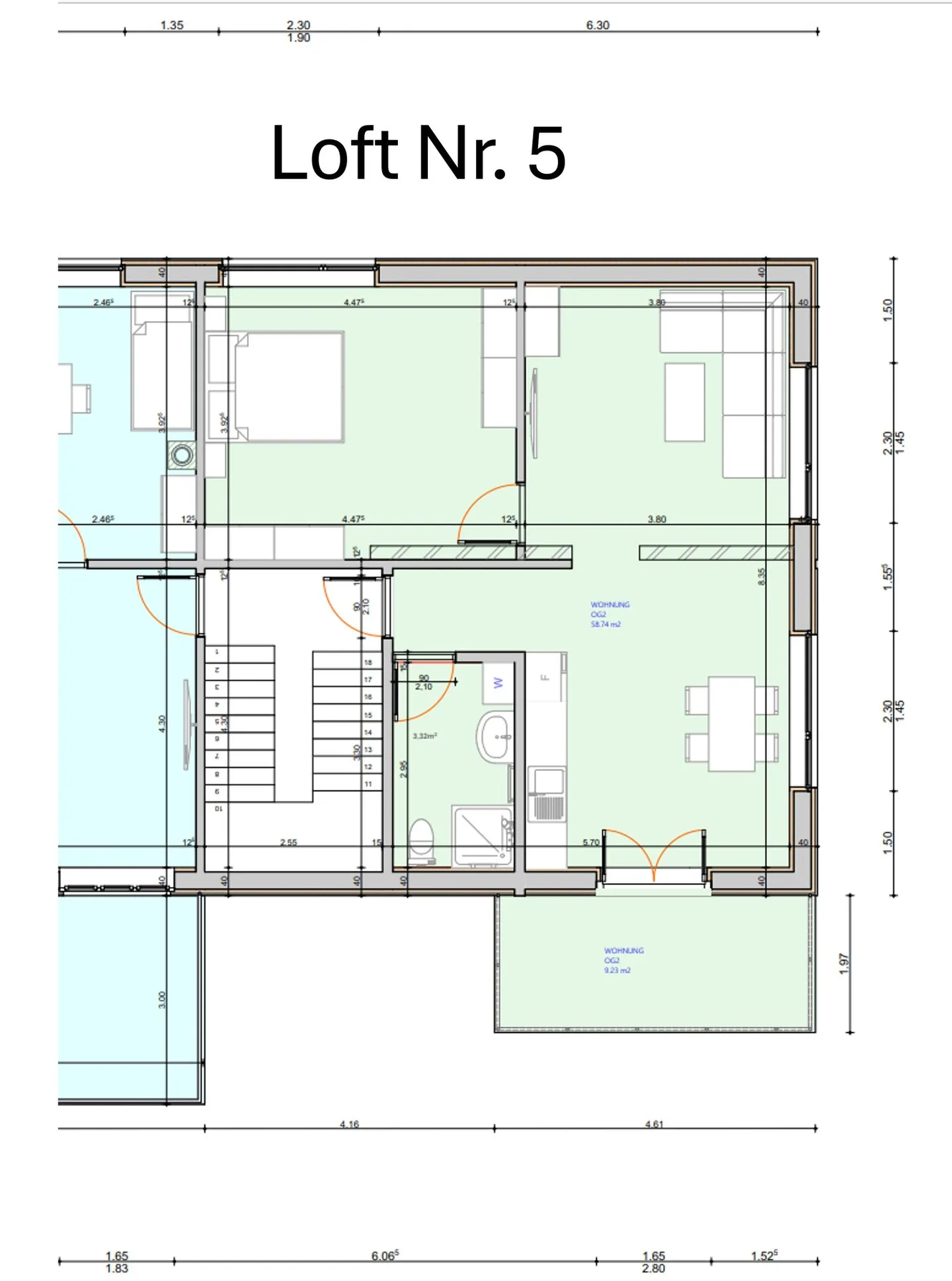 Cool 2 1/2 Room Loft Apartment with Fantastic Views - Photo 2 of 17