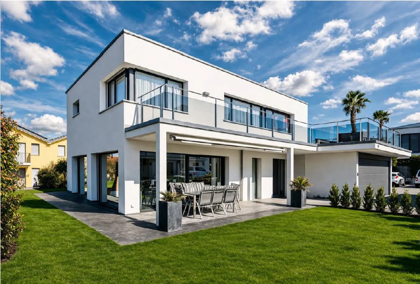Modern 6.5-Room Single-Family House with a View of the Central Swiss Alps - Photo 1 of 9
