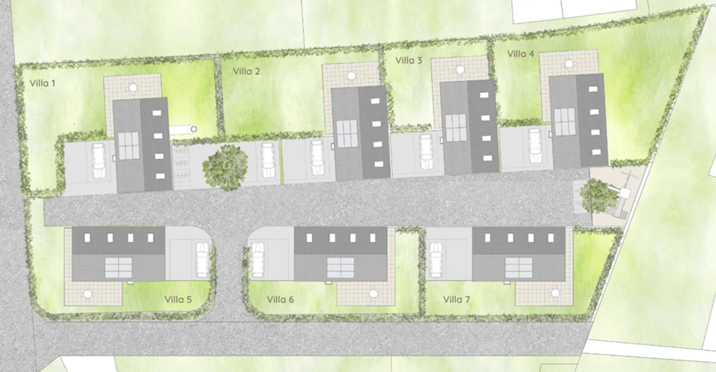 Only three villas available! Discover this charming residential neighborhood. - Photo 4 of 8