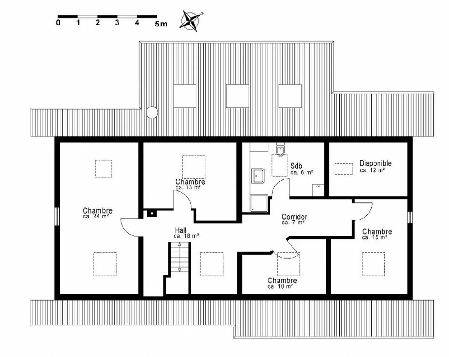 Large detached house 325 m2 divided into two apartments. - Photo 13 of 13