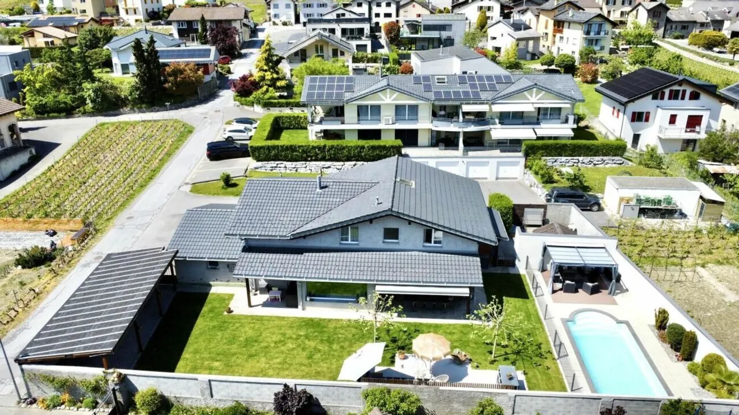 Villa indipendente con 7,5 camere a Fully - Foto 6 di 32