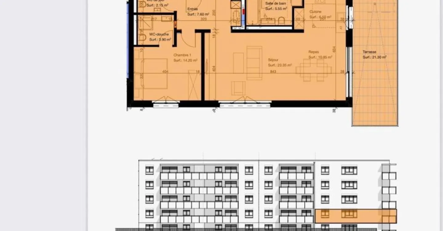 Magnifique Appartement à remettre au 01.12.2026-Reprise de bail - Photo 9 sur 9