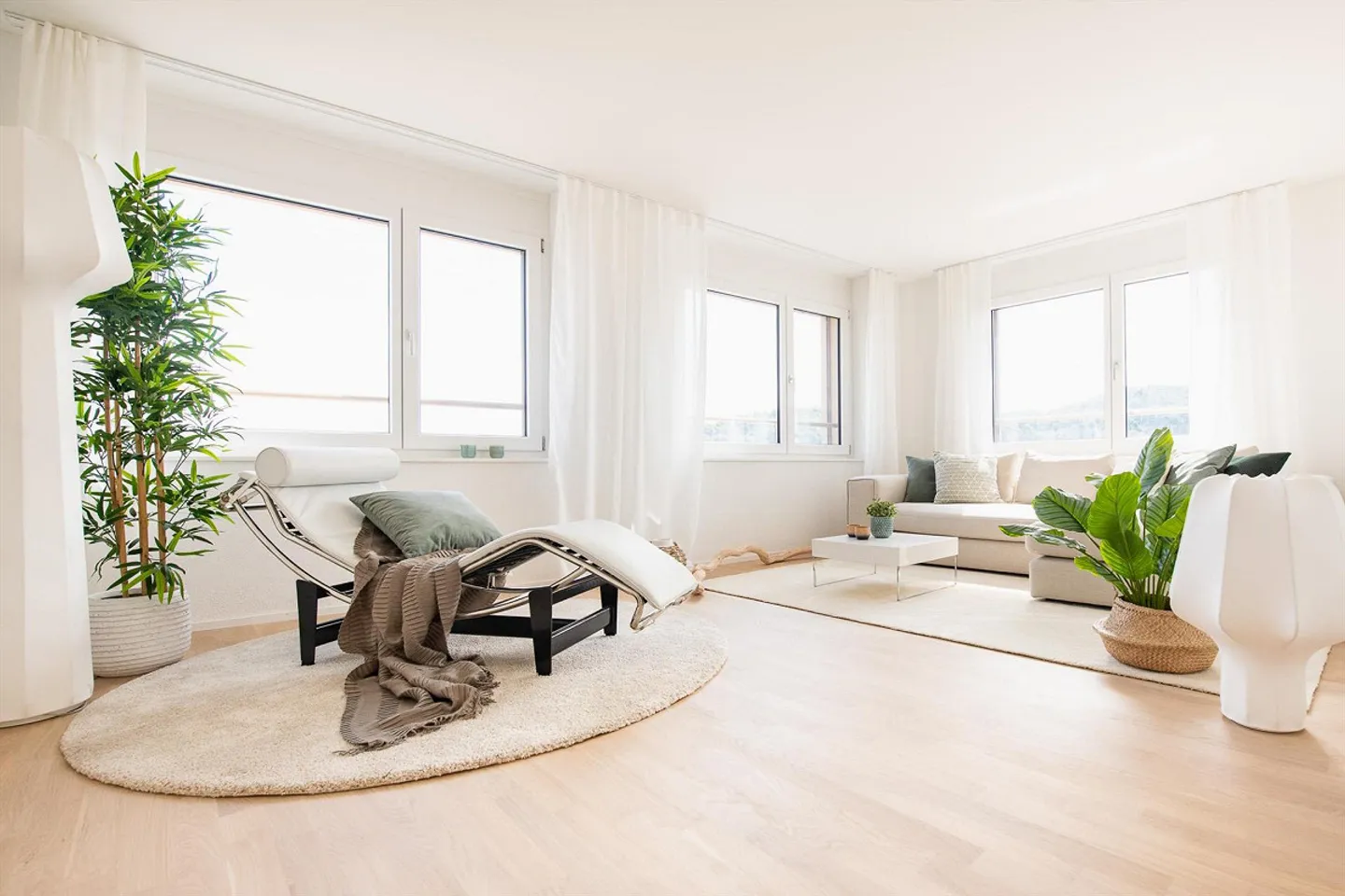 Neu Hausen in Neuhausen - moderne 3.5-Zimmer-Wohnung mit atemberaub... - Photo 3 of 9