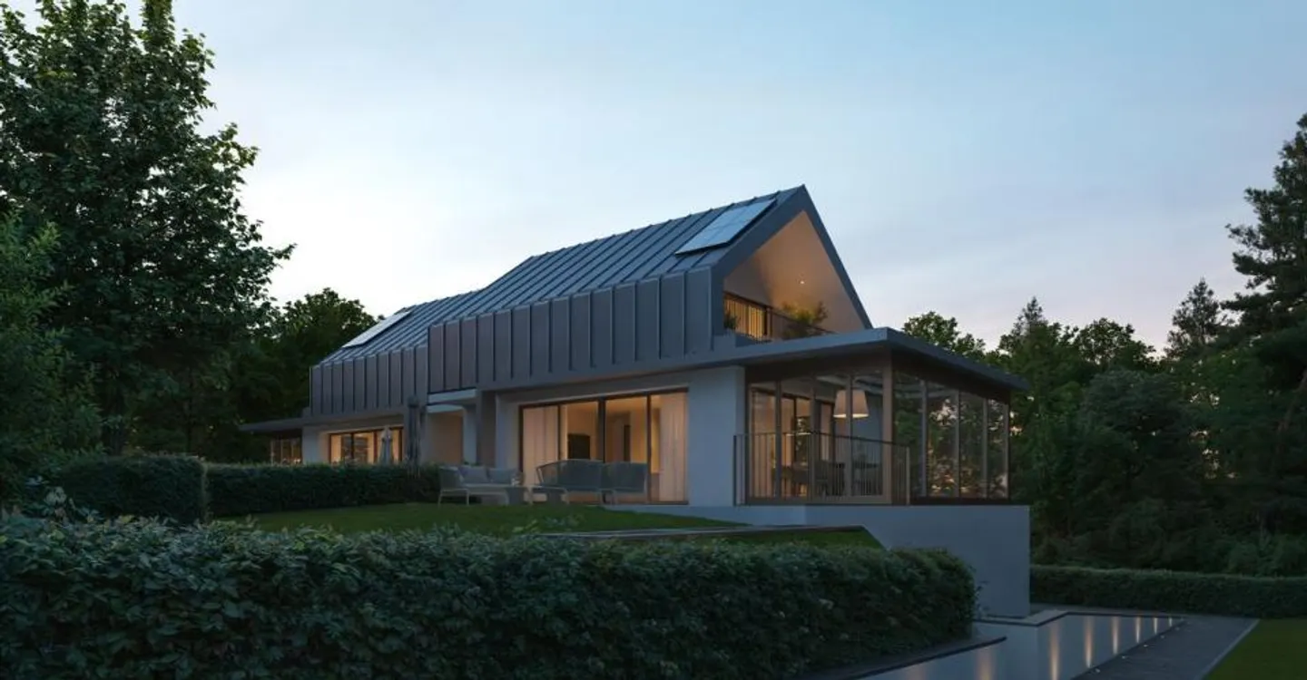 NEUES PROJEKT | MODERNE DOPPELHAUSHÄLFTE IN PREGNY-CHAMBÉSY | Villa B - Foto 7 von 13