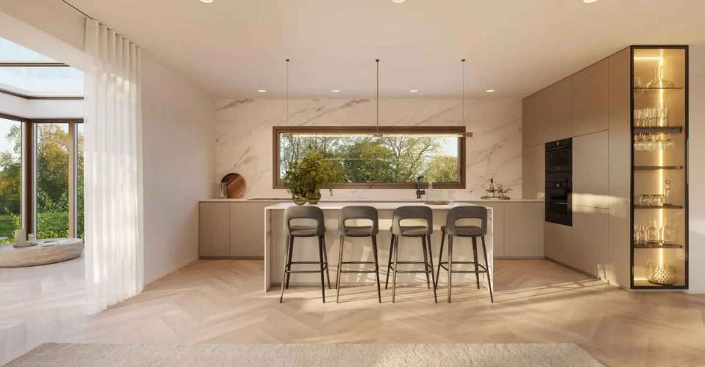 NEUES PROJEKT | MODERNE DOPPELHAUSHÄLFTE IN PREGNY-CHAMBÉSY | Villa B - Foto 10 von 13