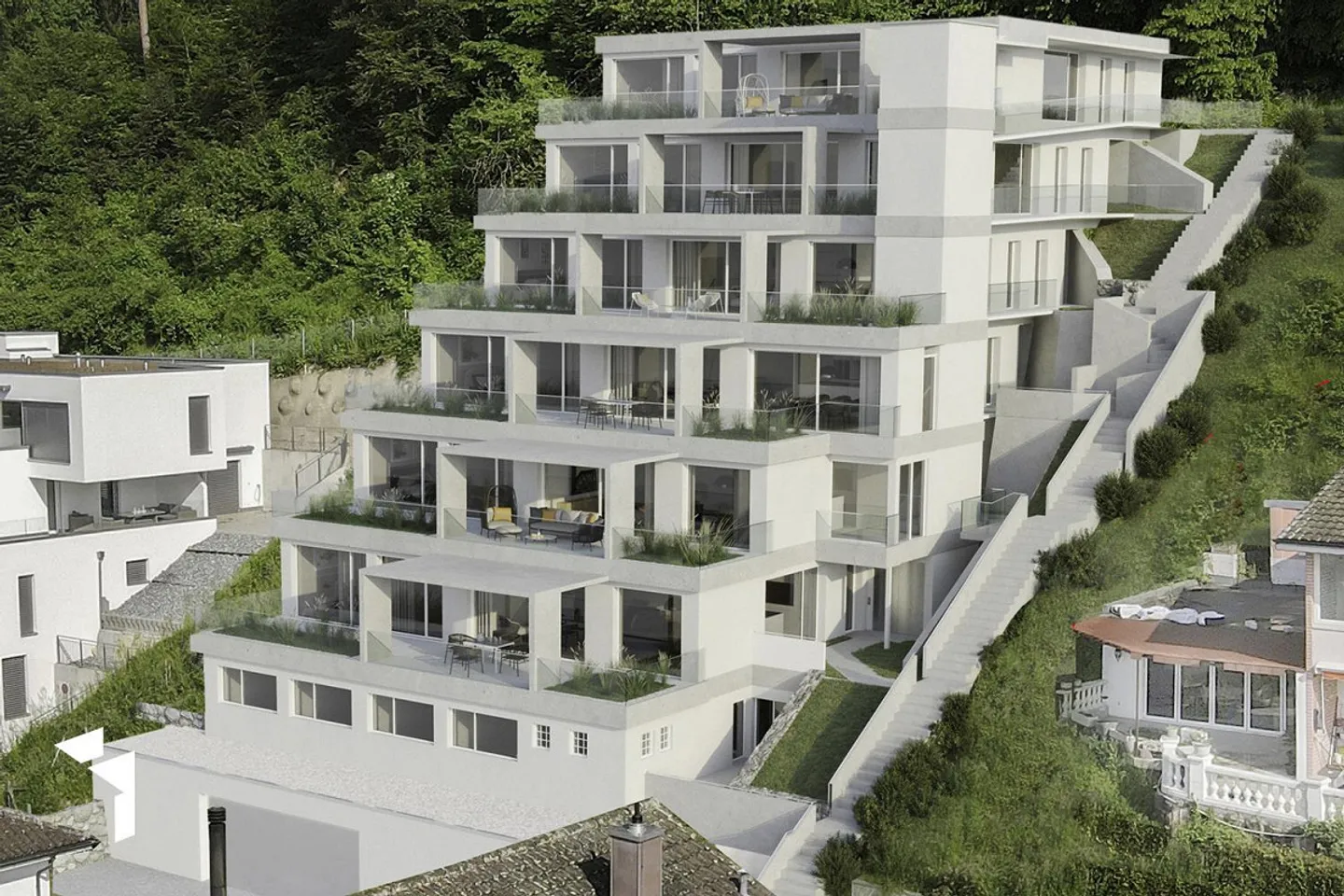 Fehr Real Estate - Modern 4½-Room Terraced Houses with Panorama - Photo 9 of 9