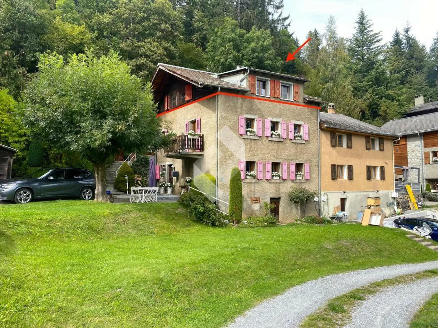 Appartement - Terrasse und Grundstück für Erweiterung! - Foto 1 von 13