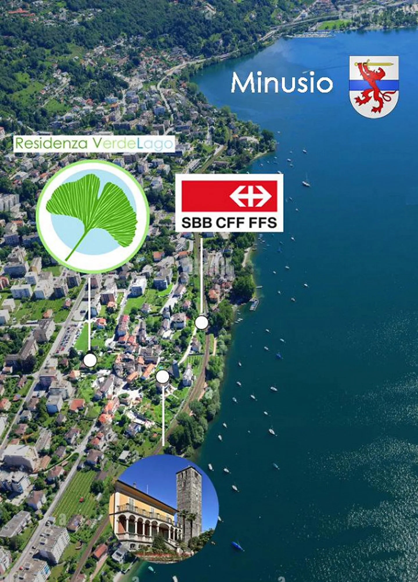 Minusio - Vendita app. da 3,5 locali con terrazza - Foto 3 di 4