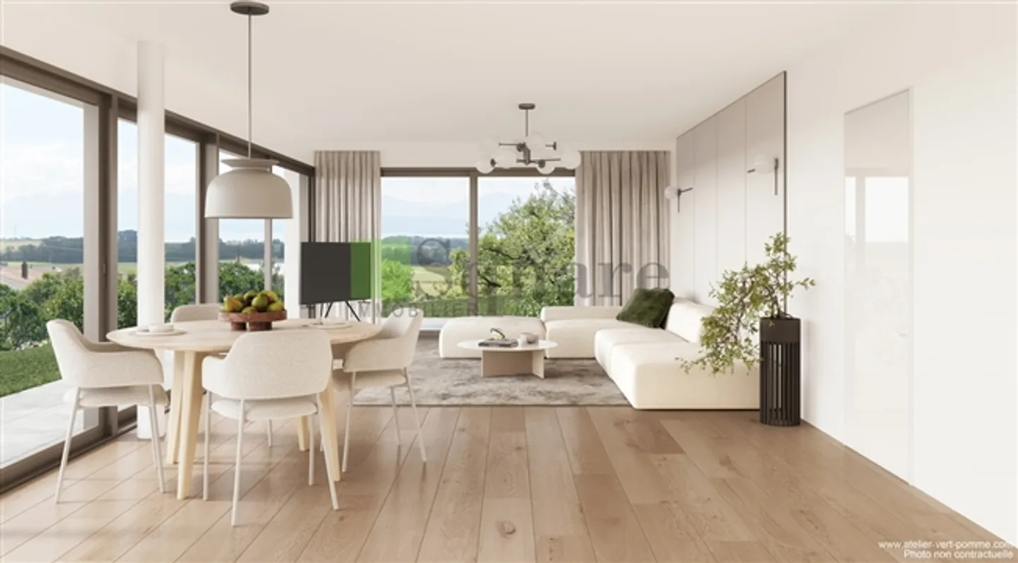 Beautiful 4.5-room apartment in a new residence in the heart of the vineyards - Photo 1 of 5