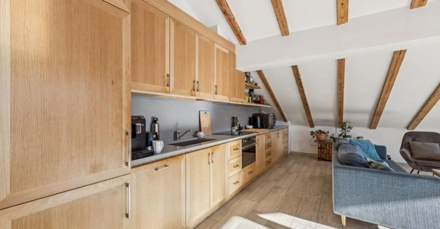 Splendid renovated attic - Breathtaking view of the Alps - Photo 6 of 10