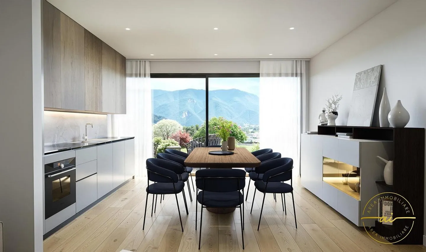 Exklusive 3,5 Zimmer mit Garten in Lugano A1 - Foto 1 von 6