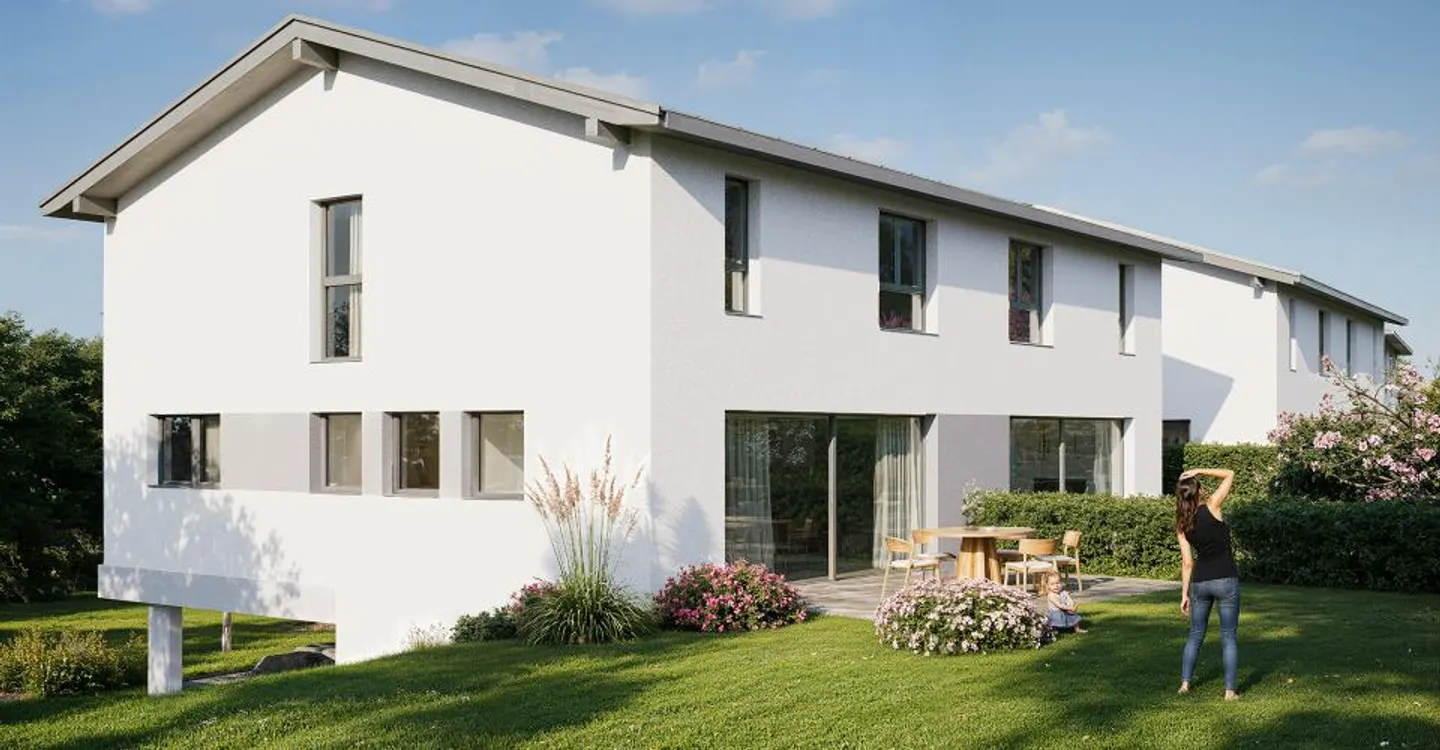 Neue Villa mit privatem Garten - Foto 3 von 8