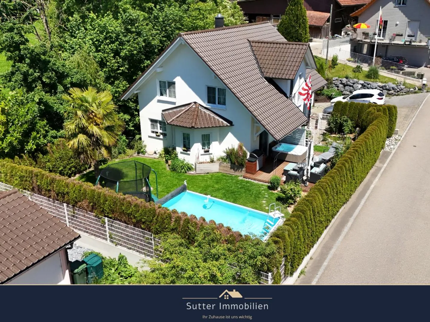 Naturnahes Wohnparadies -  Einfamilienhaus mit Wald und Bach - Foto 1 von 5