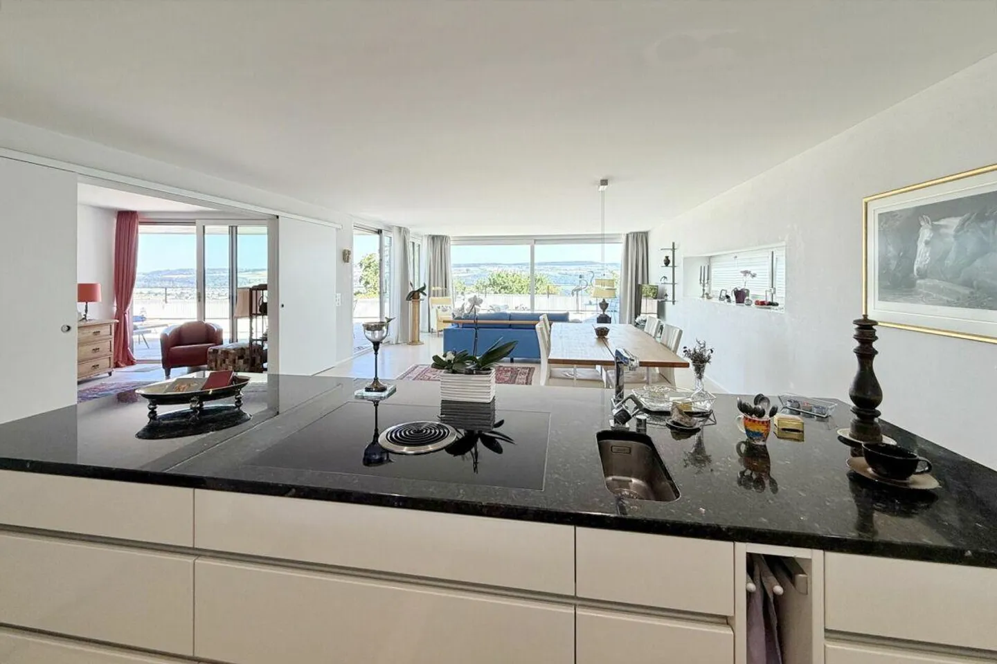 Herrliche Lage mit Seeblick: Exquisite 4 ½-Zimmer-Terrassenwohnung ... - Foto 5 di 10