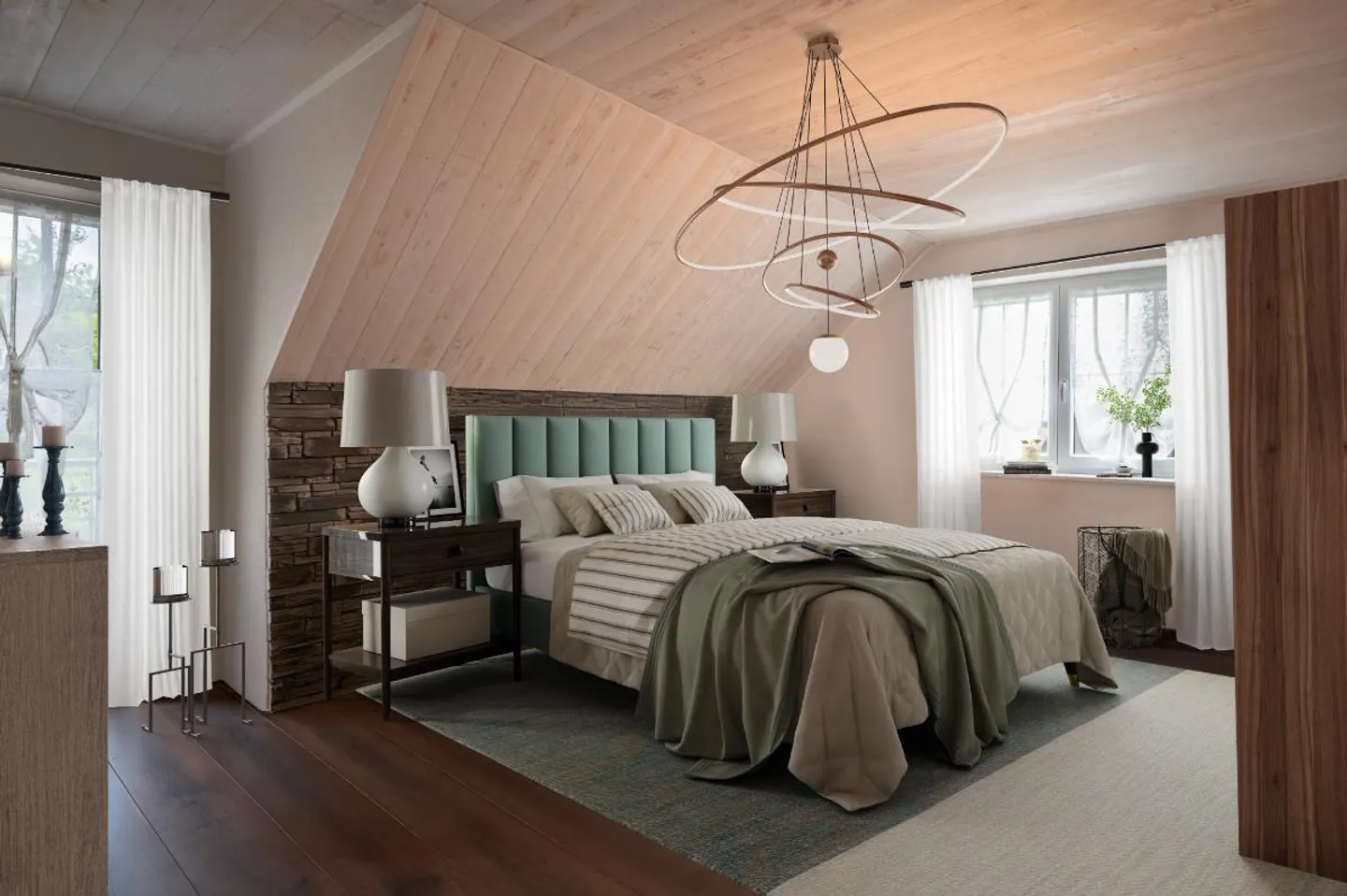 Naturnahes Wohnparadies -  Einfamilienhaus mit Wald und Bach - Foto 4 von 5