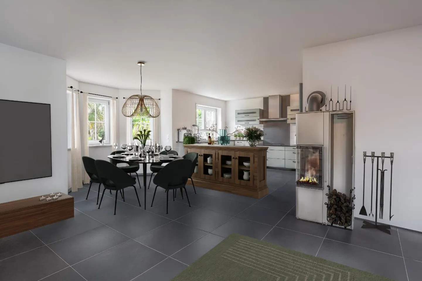 Naturnahes Wohnparadies -  Einfamilienhaus mit Wald und Bach - Foto 2 von 5