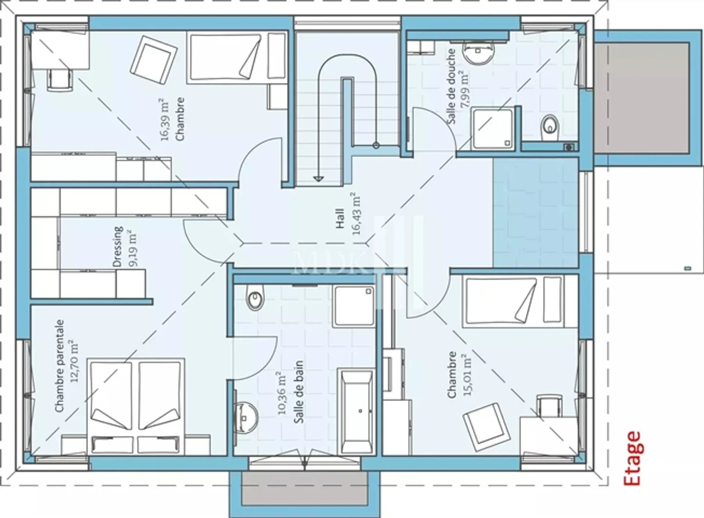 Beautiful villa with 5.5 rooms according to plan - Photo 5 of 5