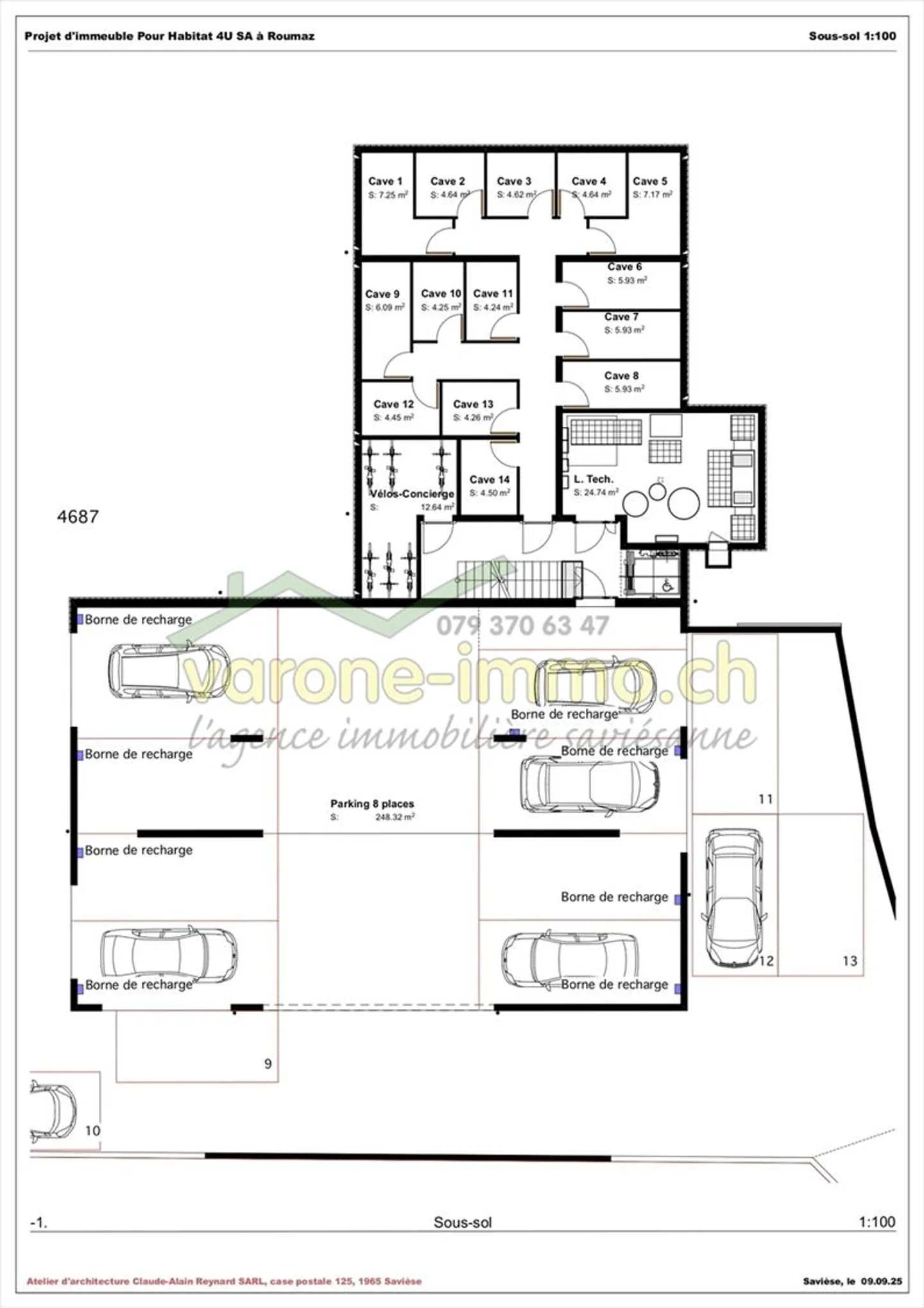 Neue Minergie-Residenz in Roumaz / Savièse - Foto 12 von 13