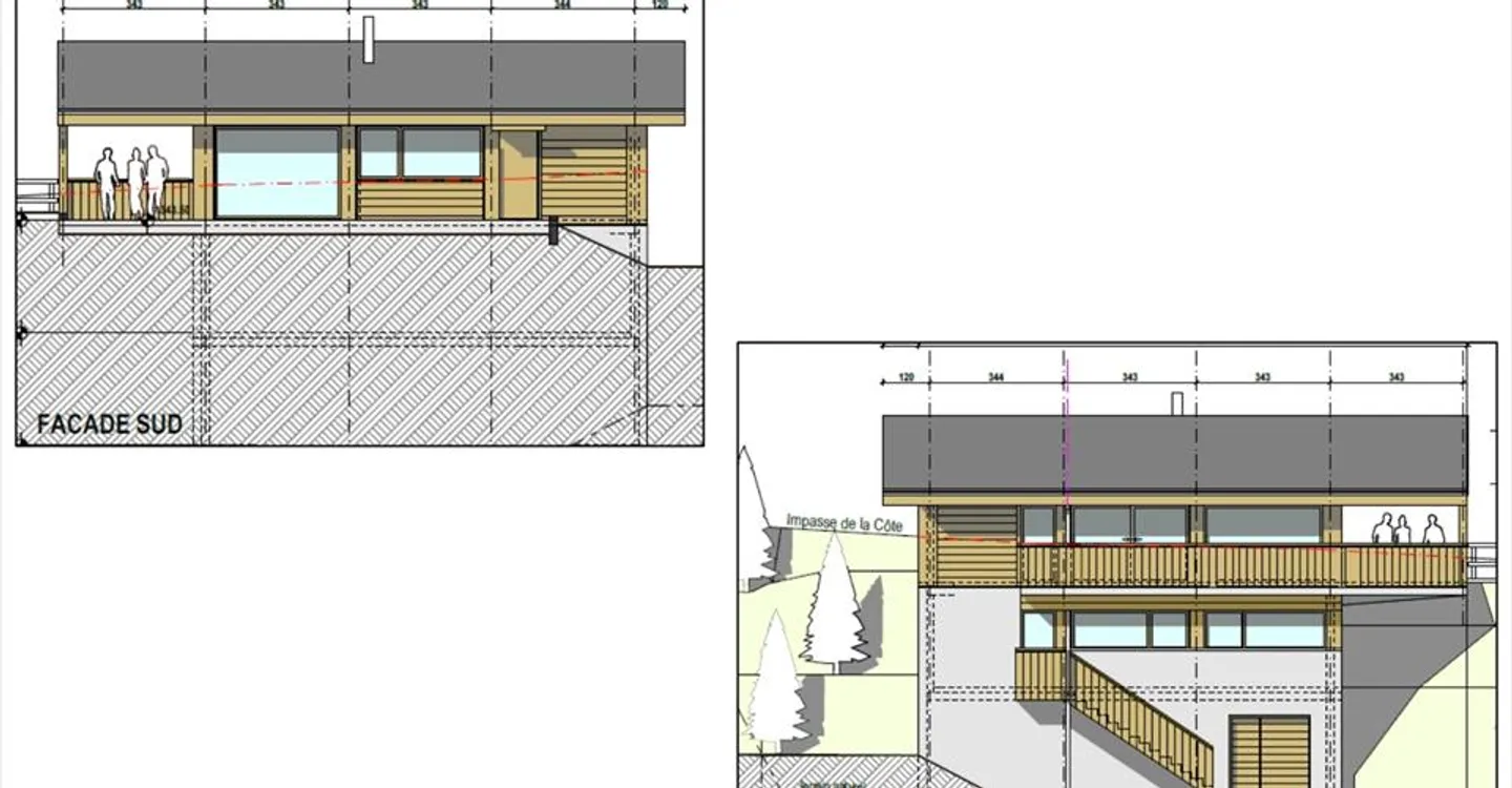 Chalet moderne avec permis de construire - Photo 5 sur 10
