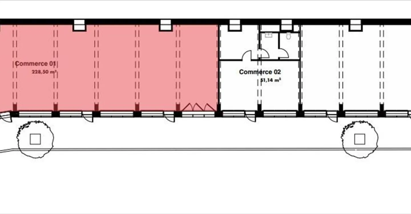 Geschäft mieten - Foto 2 von 5