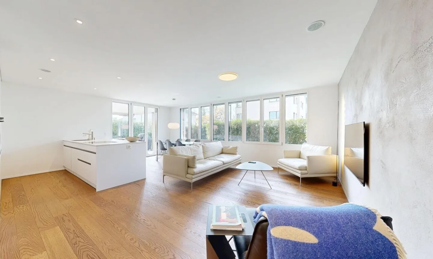 Hochwertige 4.5-Zimmer-Gartenwohnung an zentraler Lage - Foto 4 von 11