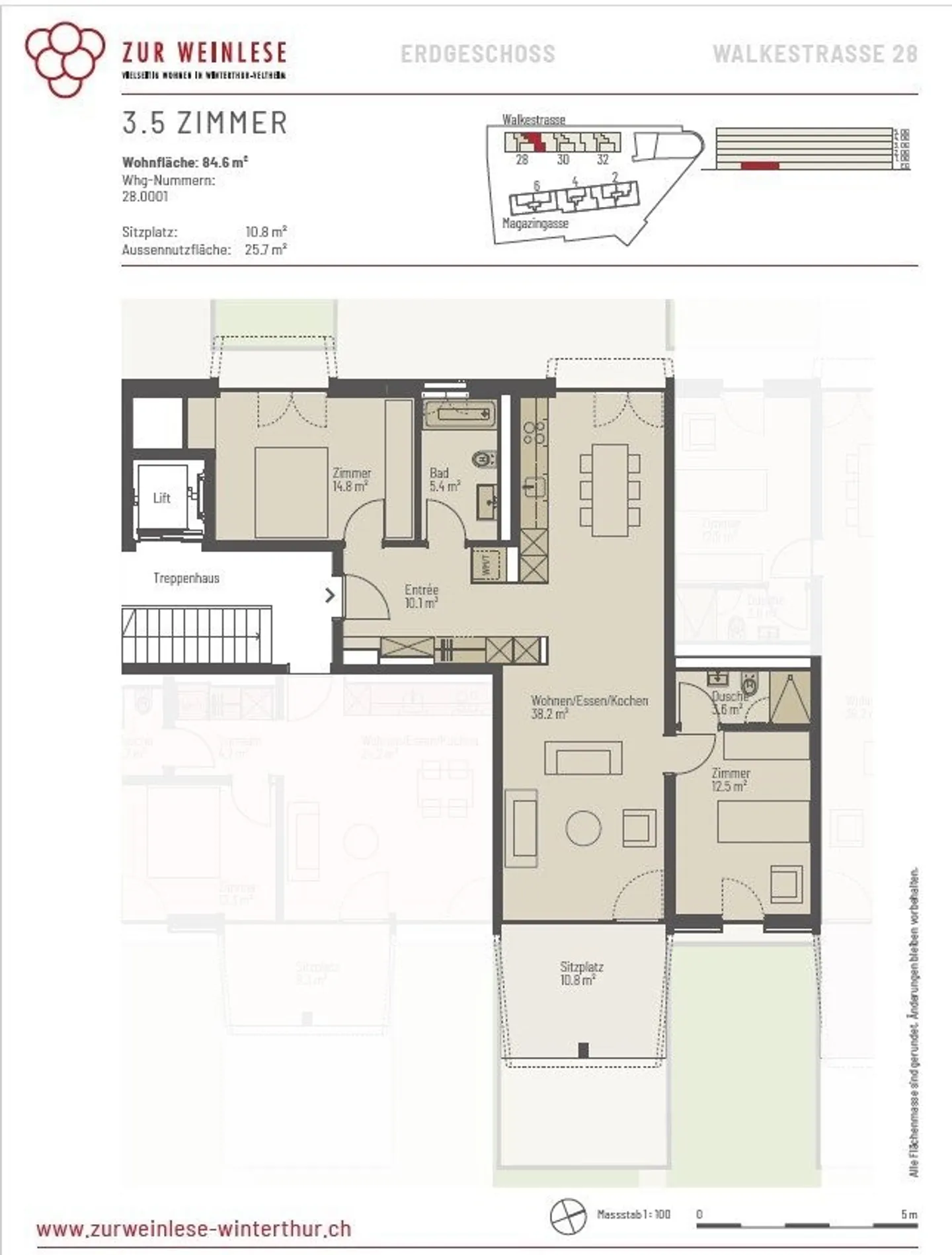 Appartement à louer - Photo 6 sur 7