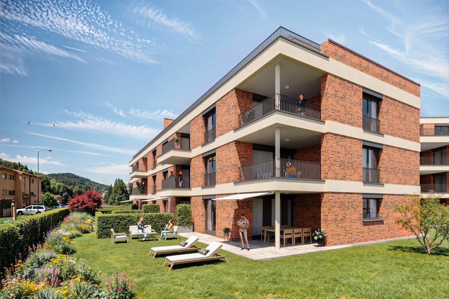 Modern 2.5-room new-build apartment with seating area in Rekingen AG - Photo 1 of 7