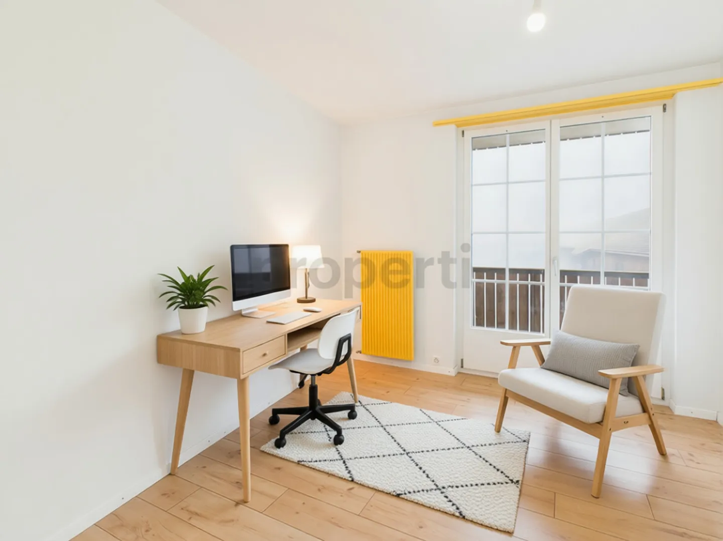 «Charmante 3.5-Zimmer Wohnung mit Balkon in Büren an der Aare» - Foto 6 von 9