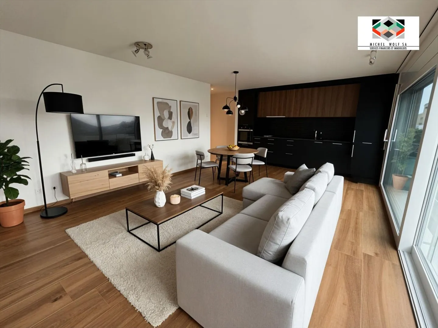 Bel appartement de 2.5 pièces au Landeron - Photo 1 sur 6