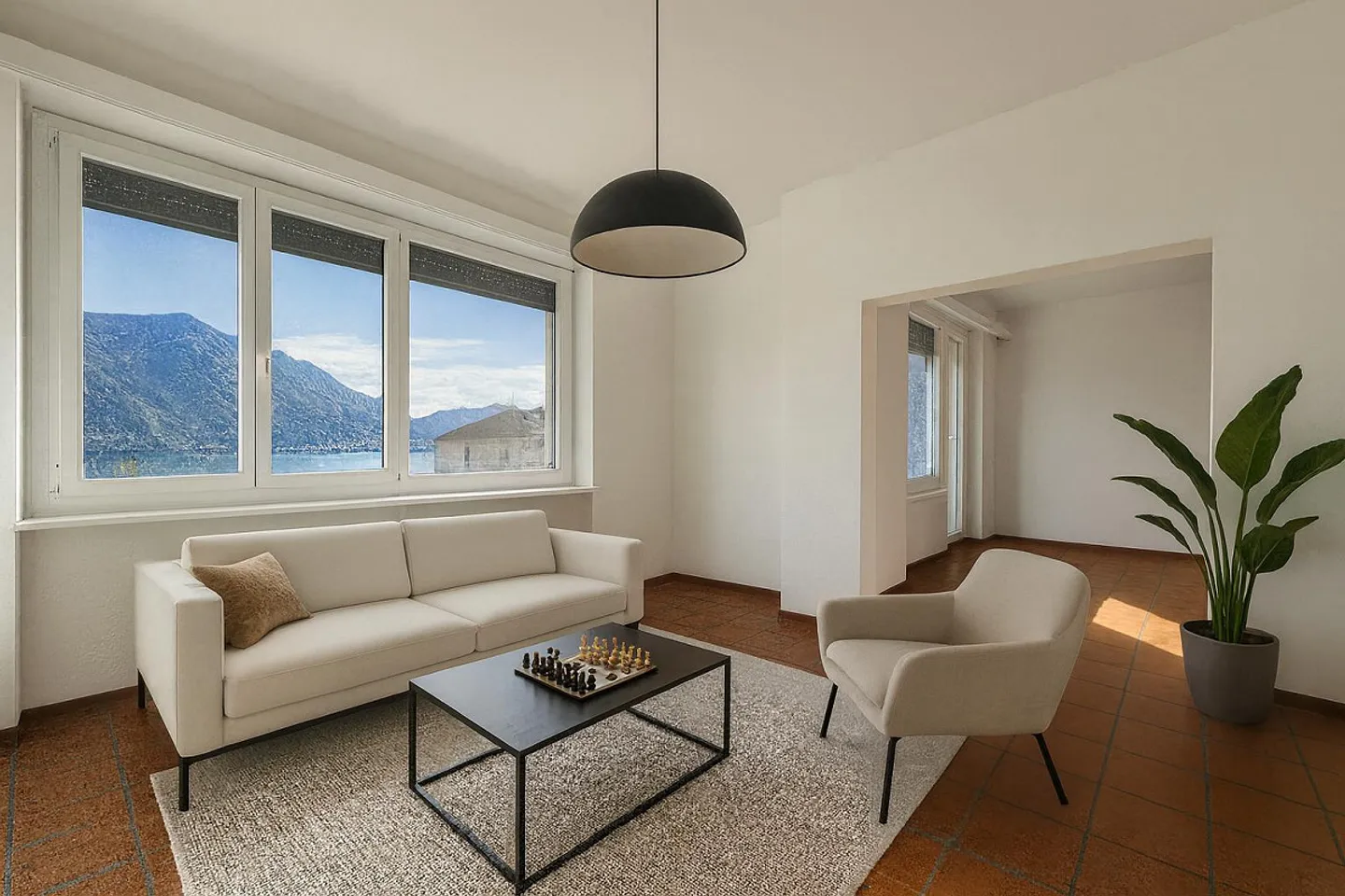 3.5 rooms of 99sqm with lake view - Photo 10 of 12