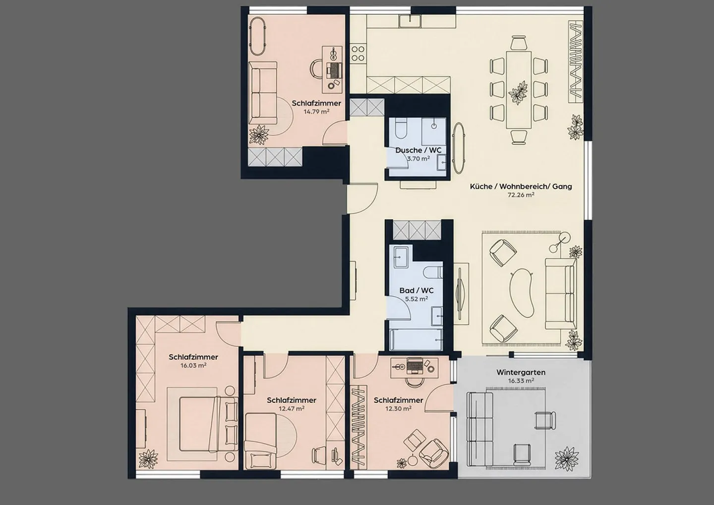 Appartement de 5,5 pièces à Zug - Photo 11 sur 11