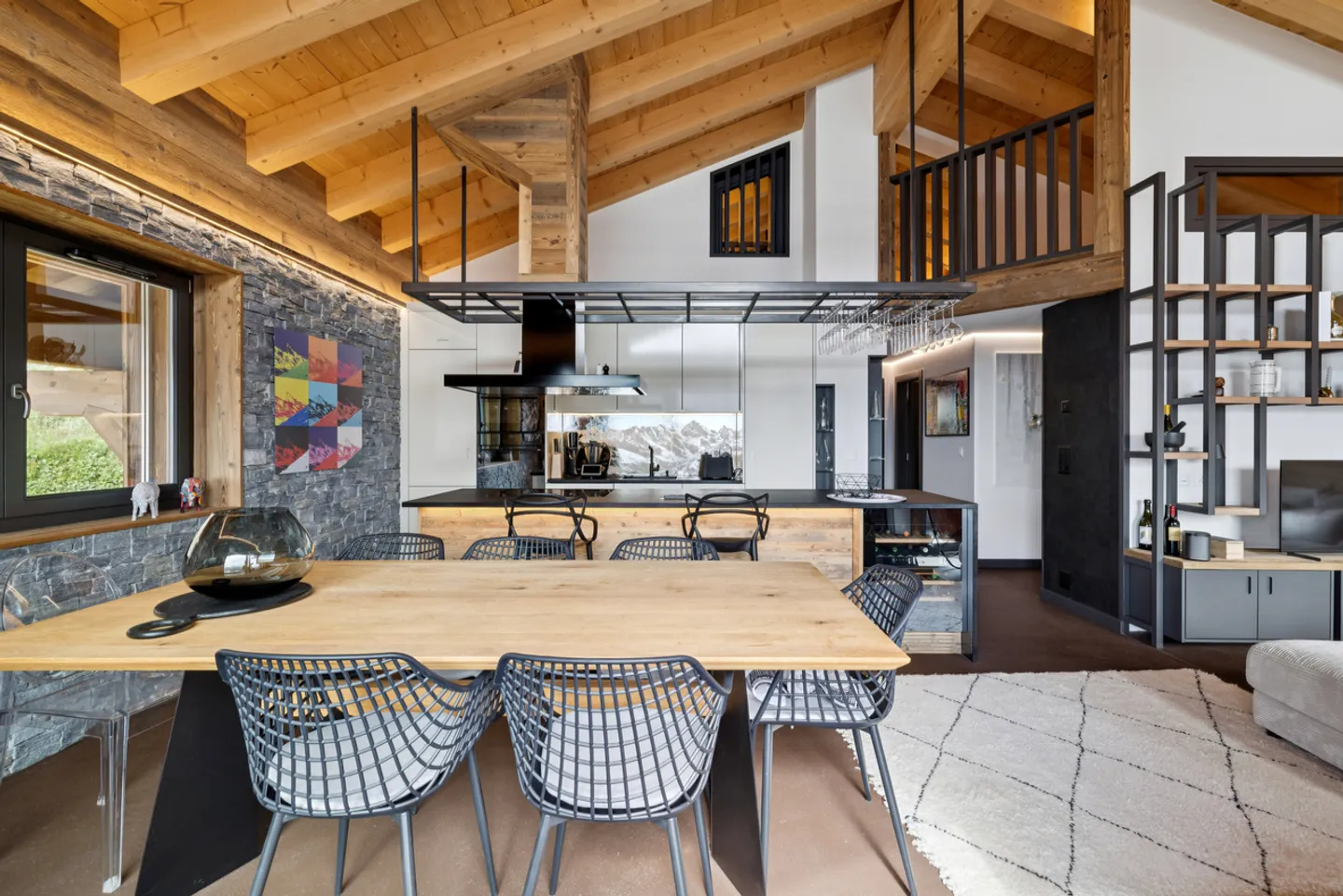 Penthouse - 4.5 rooms - Thermal wellness and skiing at the foot of the 4 Valleys - Photo 2 of 9