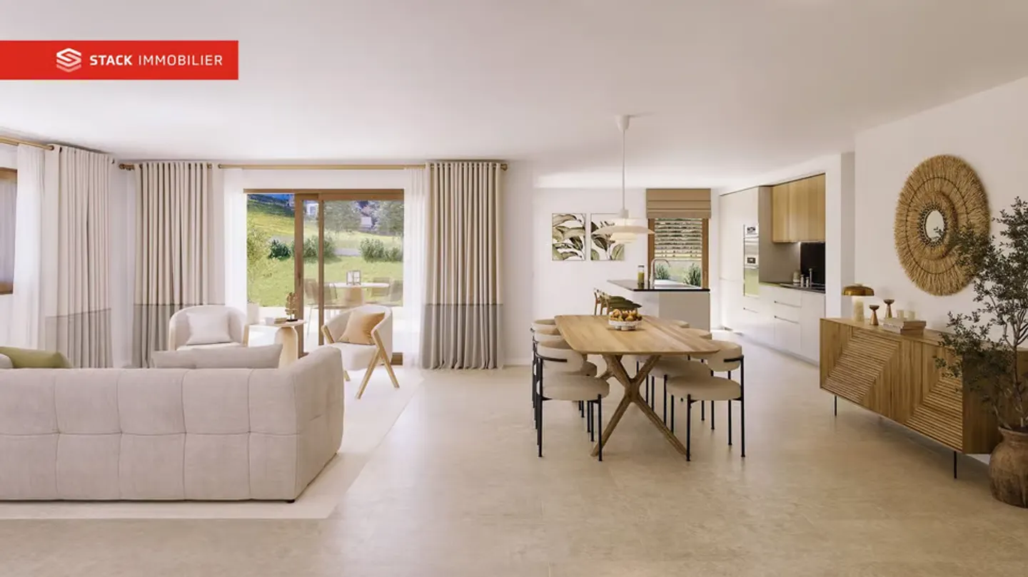 Last opportunity! 3.5-room apartment with terrace and private garden - Photo 4 of 12