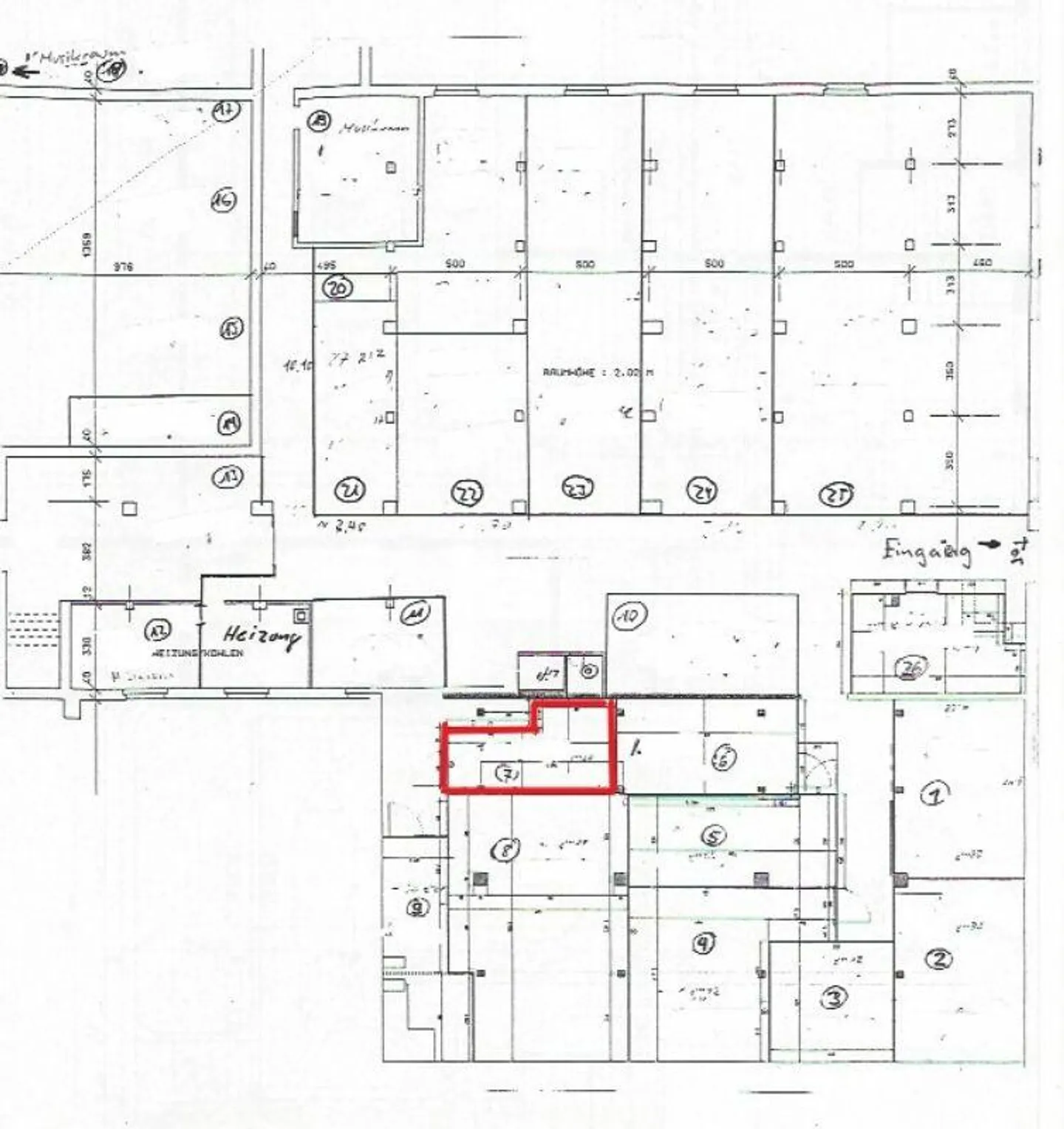 17m2 Magazzino NEUHOF. - Foto 7 di 8