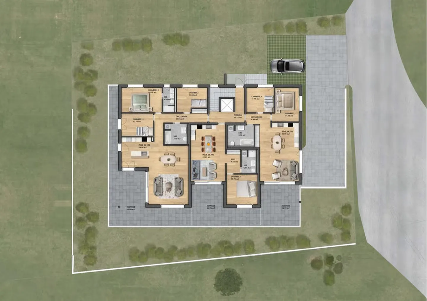 Last opportunity! 3.5-room apartment with terrace and private garden - Photo 10 of 12