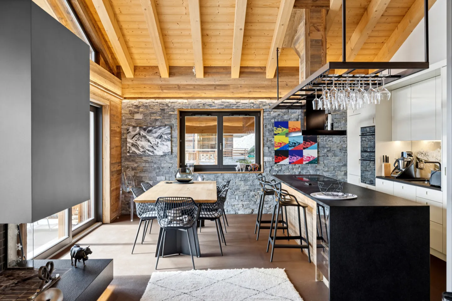 Penthouse - 4.5 rooms - Thermal wellness and skiing at the foot of the 4 Valleys - Photo 7 of 9