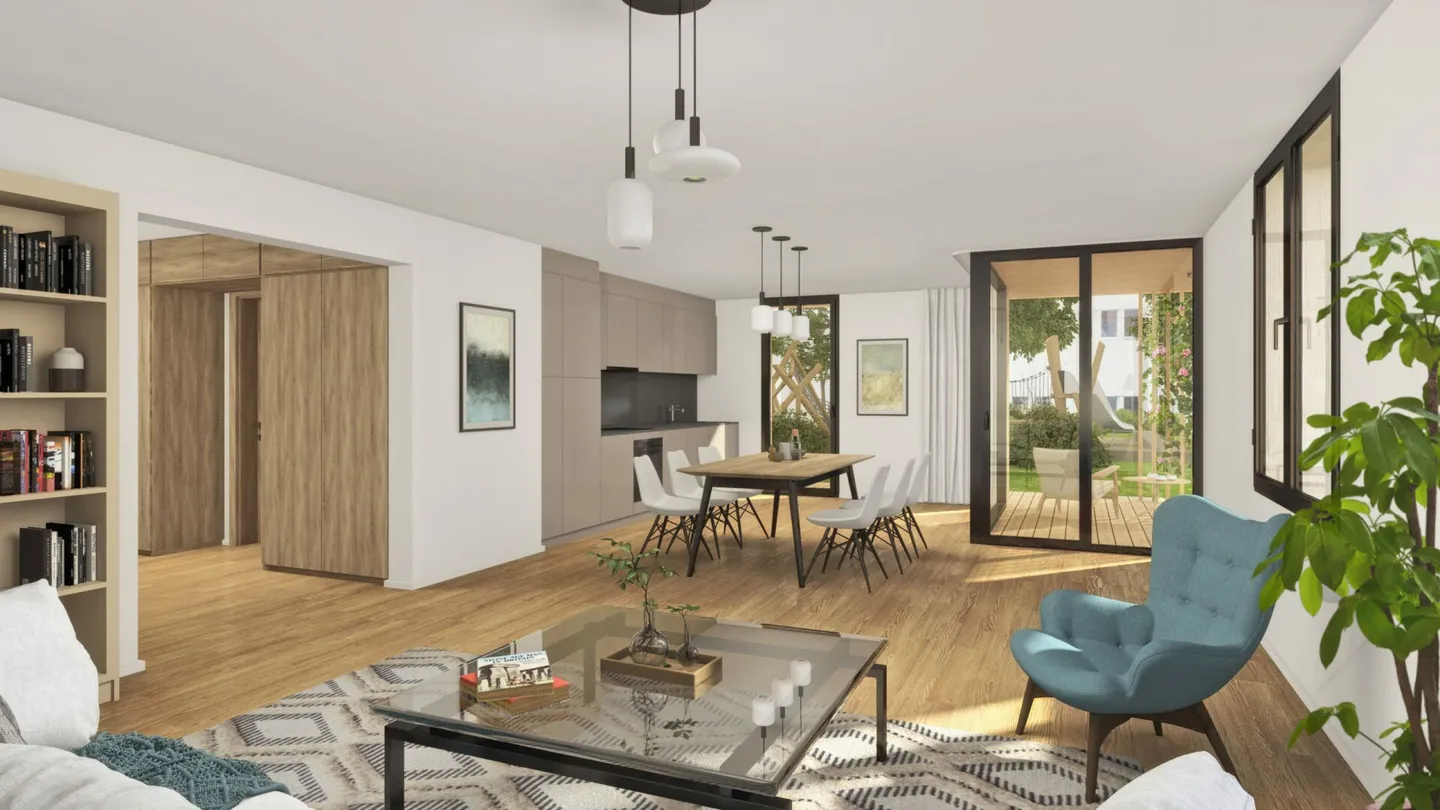 2.5 Room New Apartment in Residence du Parc de la Sorne - Photo 2 of 4