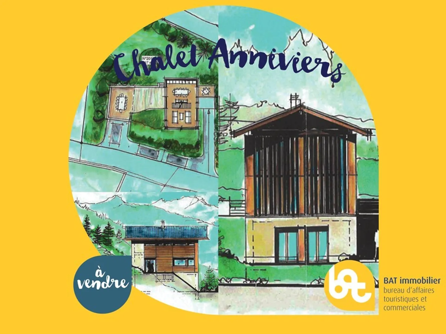 Vercorin - Chalet Anniviers with garage box, construction start May 2025 - Photo 4 of 9