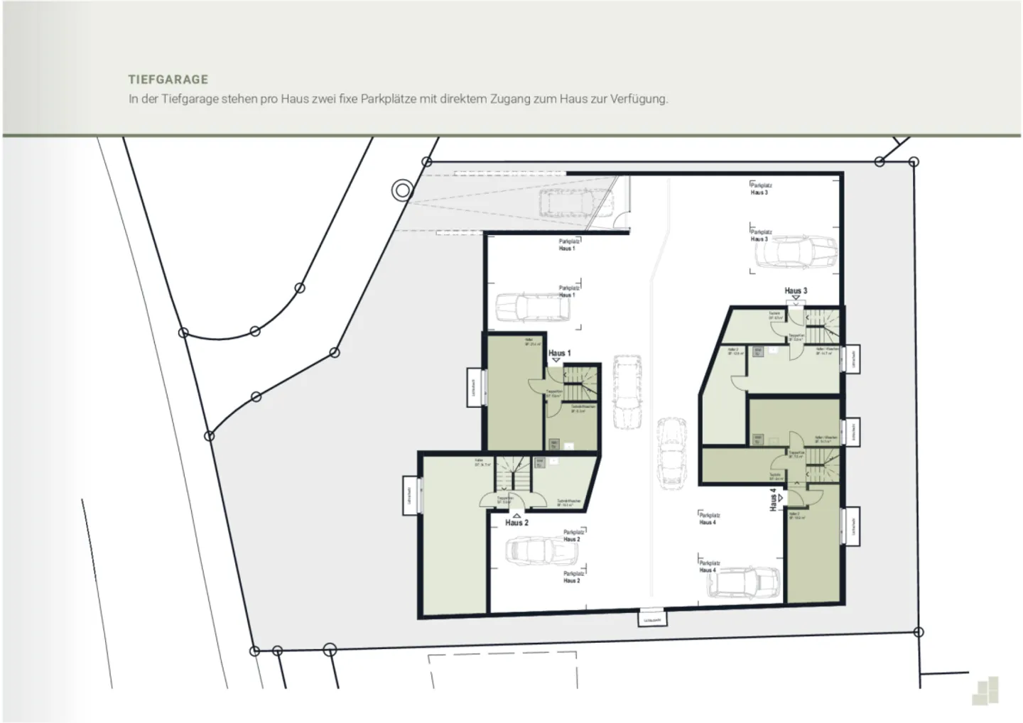 Maisons individuelles avec jardin et garage souterrain, EFH 4 - Photo 6 sur 10