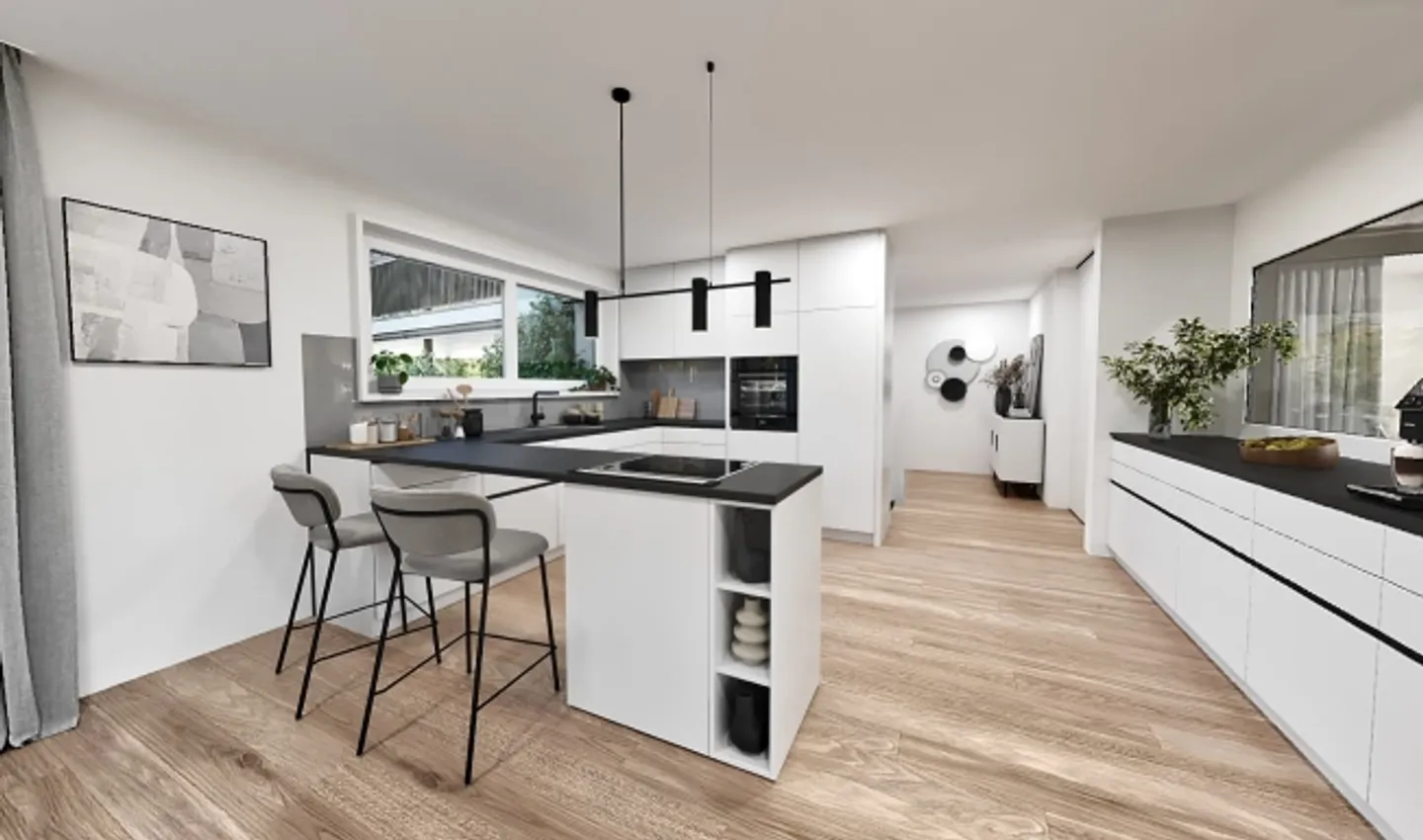 Appartamento attico di lusso con 4,5 stanze e vista mozzafiato sulle Alpi! - Foto 3 di 13