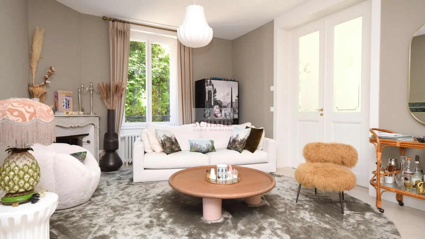 Magnifica villa indipendente a due passi dalla stazione ferroviaria di Eaux-Vives - Foto 1 di 9