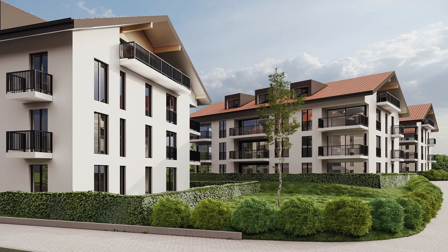 Grande appartamento 3.5 nuovo, con ampio soggiorno e balcone coperto - Foto 2 di 10