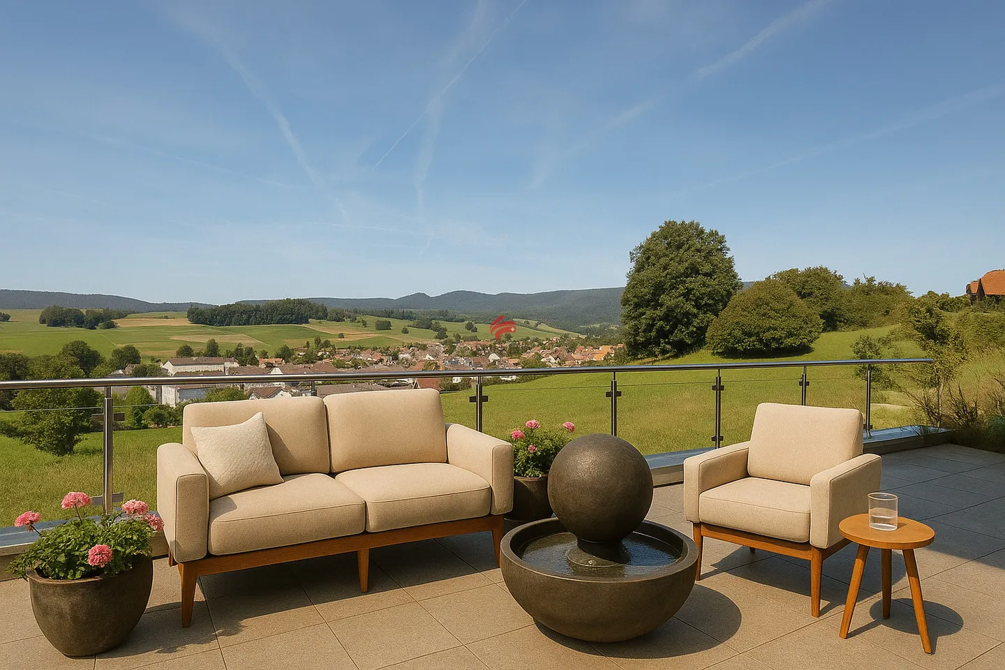 Idillio residenziale moderno con vista splendida - Foto 1 di 10