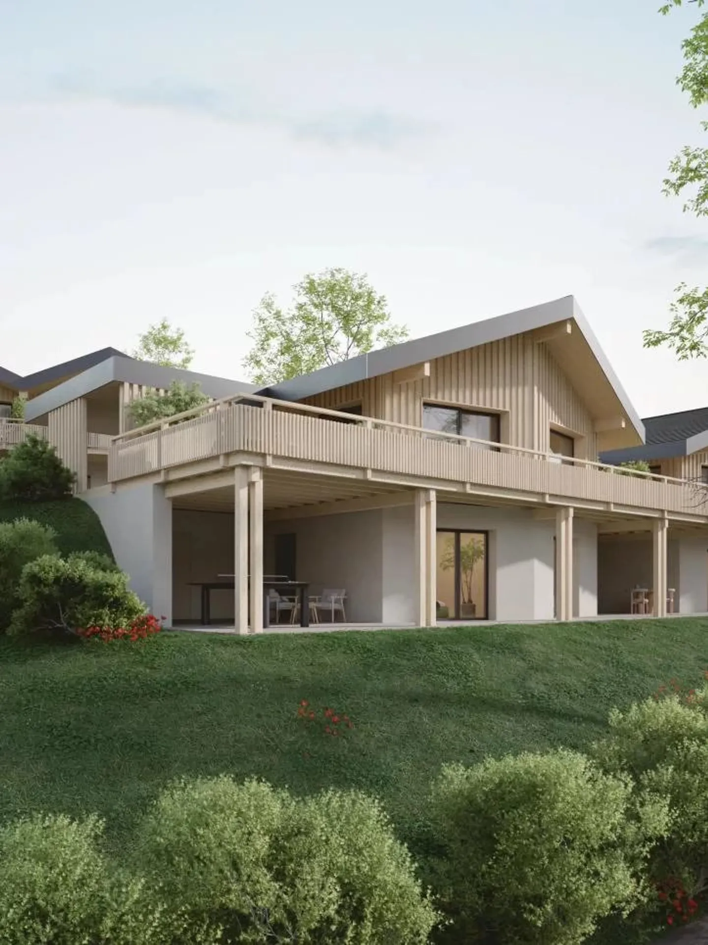 Chalets modernes à Mollens Promotion Les Martelles - Photo 3 sur 15