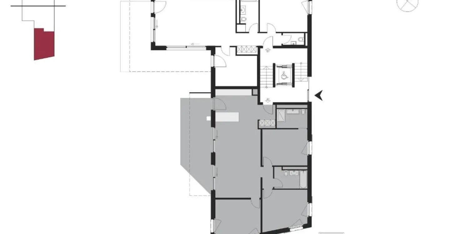 Moderne Wohnungen in Moudon - Foto 8 von 8