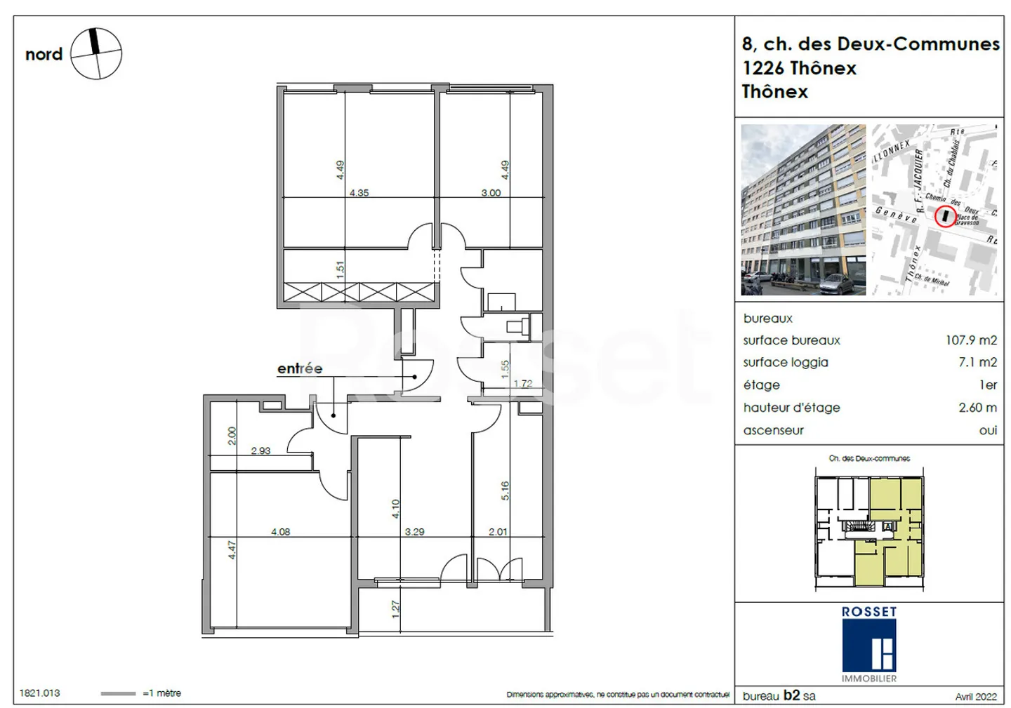 Bureaux Commerciaux à Thônex - Photo 4 sur 4