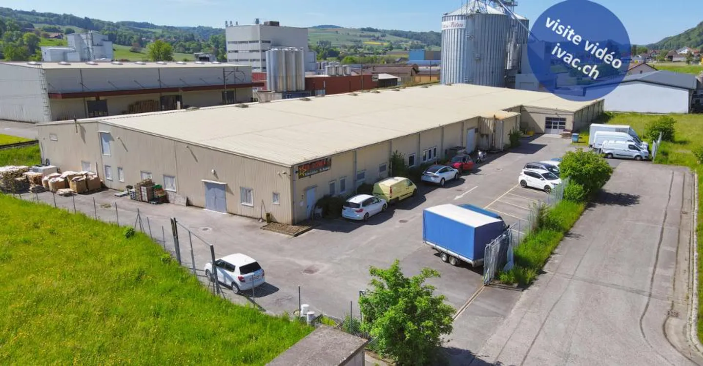 Halle industrielle à Lucens - Photo 2 sur 7