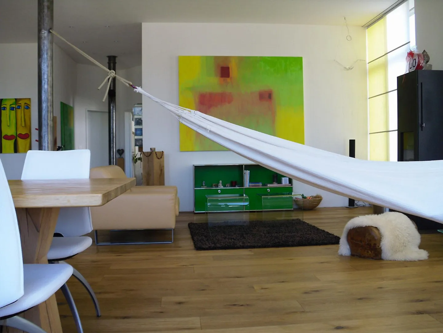 Attraktive, grosse  3 1/2 LOFT-Wohnung zu vermieten, Parterre rechts - Foto 3 von 16