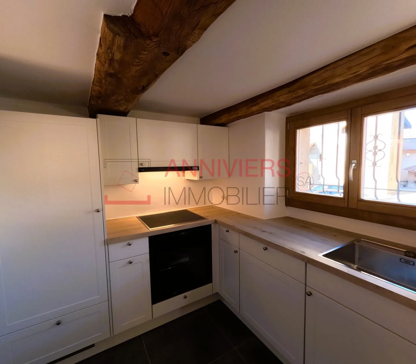 Charming 3.5-room apartment completely renovated in the heart of Vissoie - Photo 8 of 13