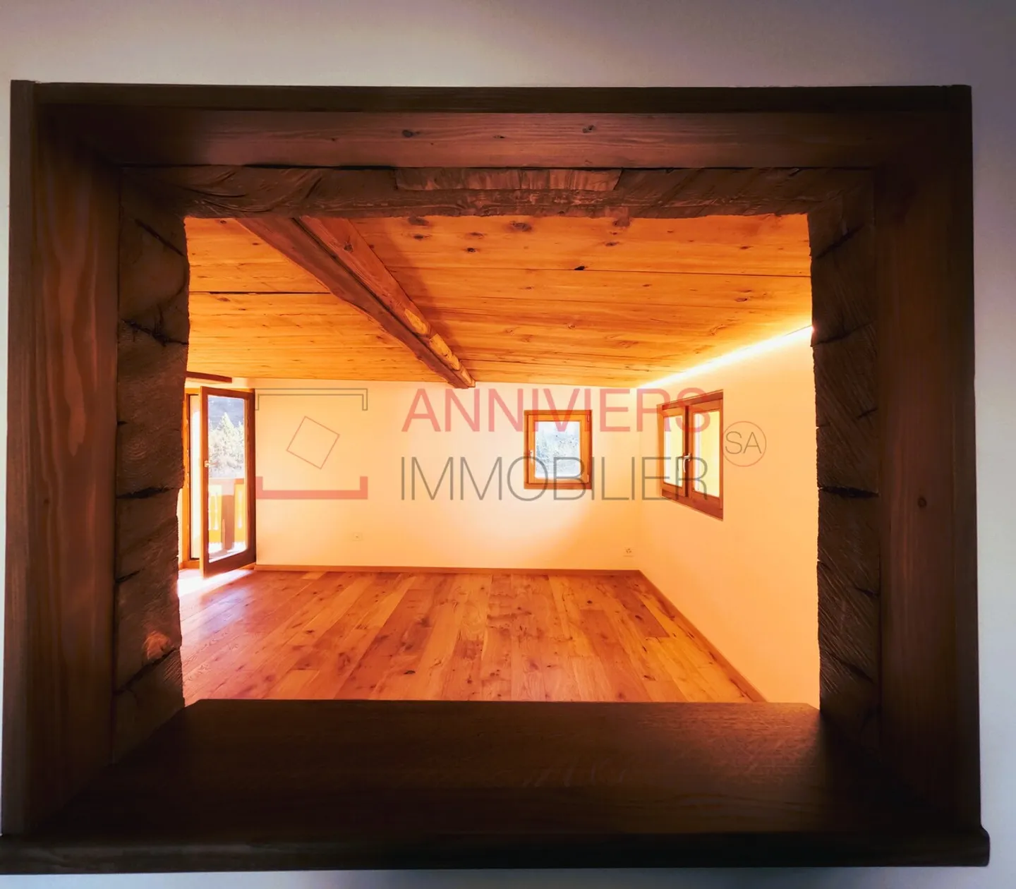 Charming 3.5-room apartment completely renovated in the heart of Vissoie - Photo 9 of 13